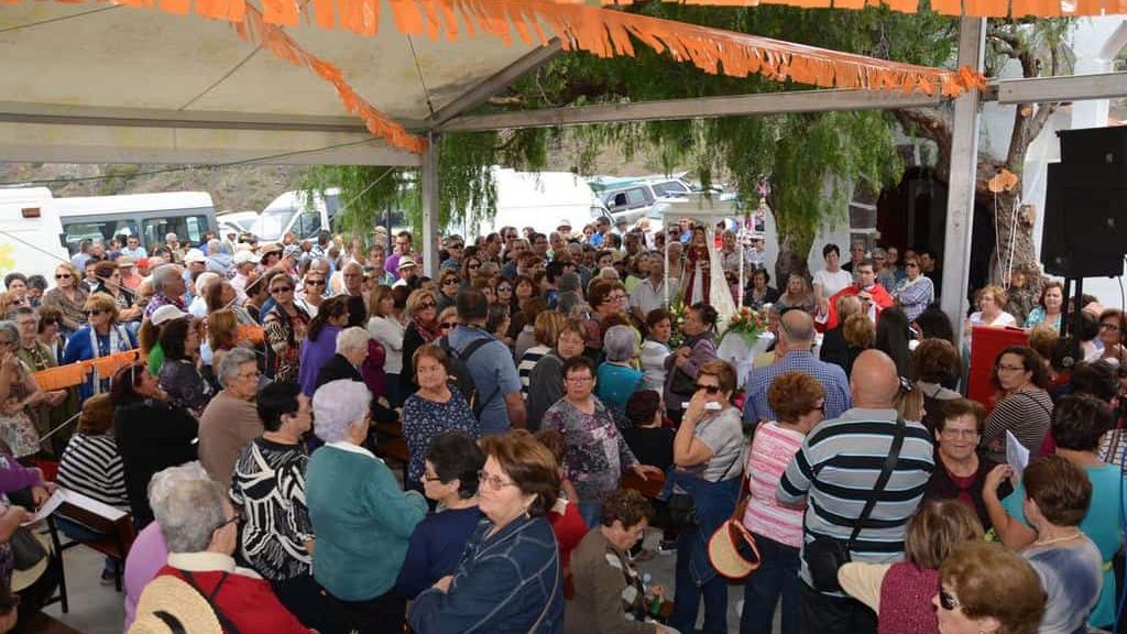 Fiestas de Santa Lucía en el Barrio de Tazo en Vallehermoso 2023