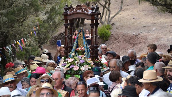 Fiestas de la Virgen de la Salud en Las Nieves en La Gomera 2023