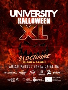 University Halloween XL en Gran Canaria 2023