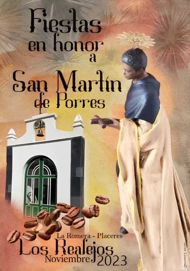 Fiestas de San Martín de Porres en La Romera - Placeres 2023. Programa de Actos