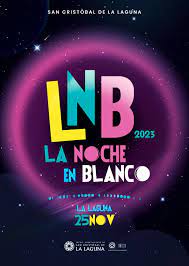 Cartel y Fechas de La Noche en Blanco en La Laguna en 2023