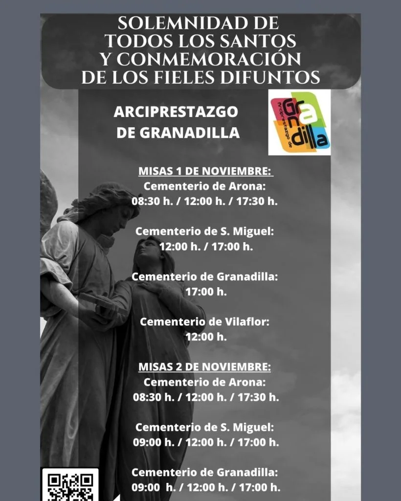 Programa de Misas del Día Todos los Santos