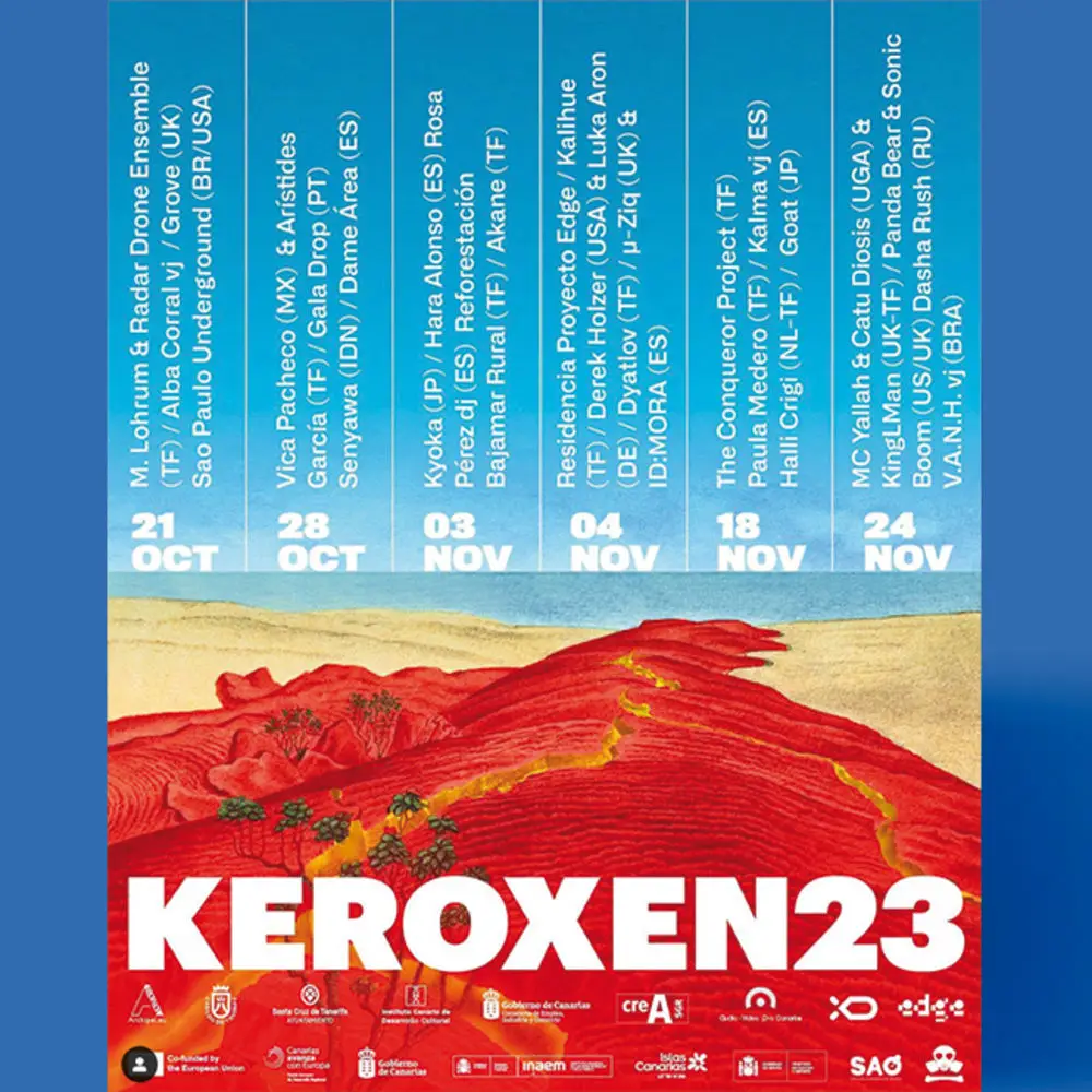 Cartel y Programa del Festival Keroxen 2023