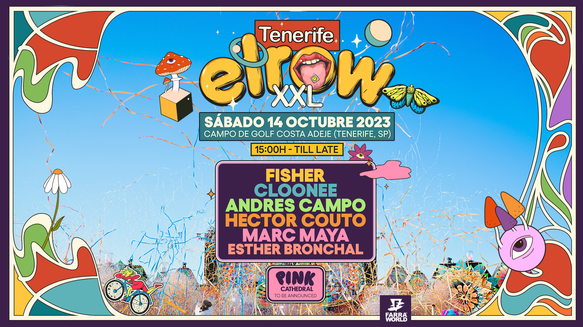 Festival elrow Tenerife XXL 2023