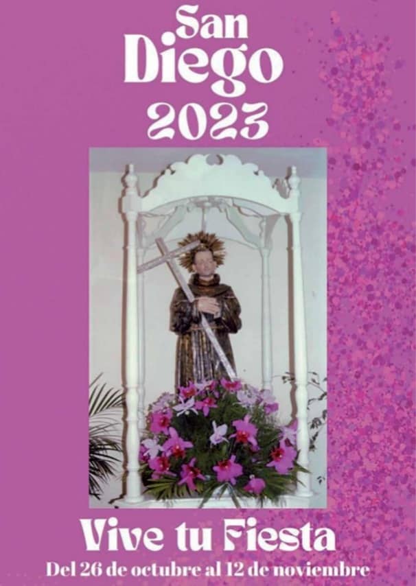 Programa de Actos Fiestas de San Diego 2023
