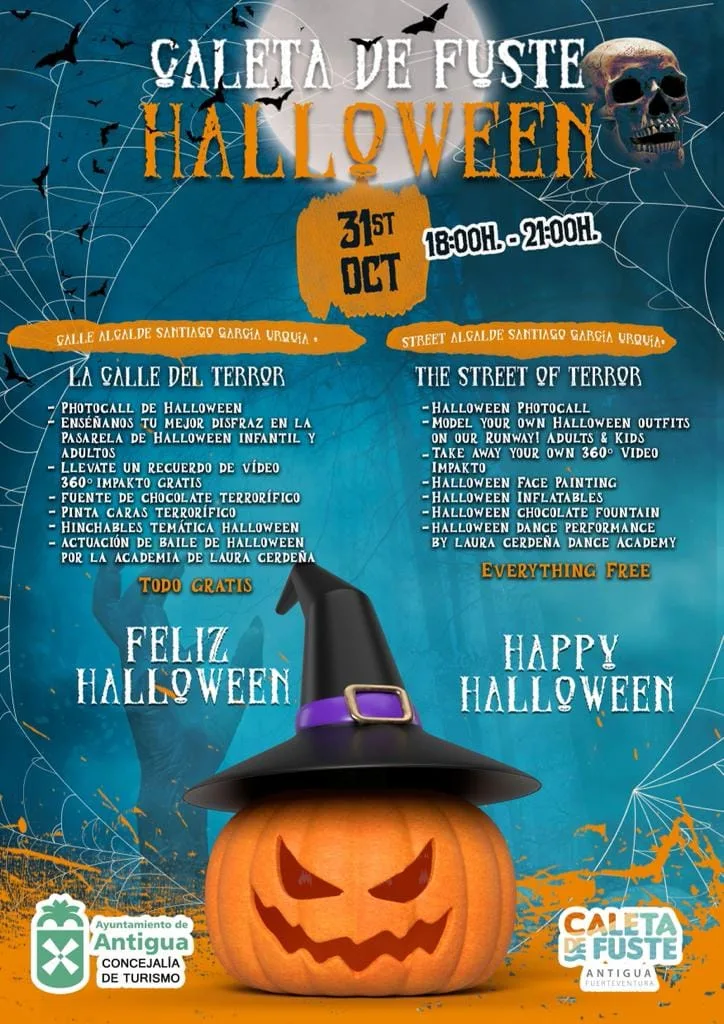Fiestas, Eventos y Actividades en Halloween 2023 en Fuerteventura