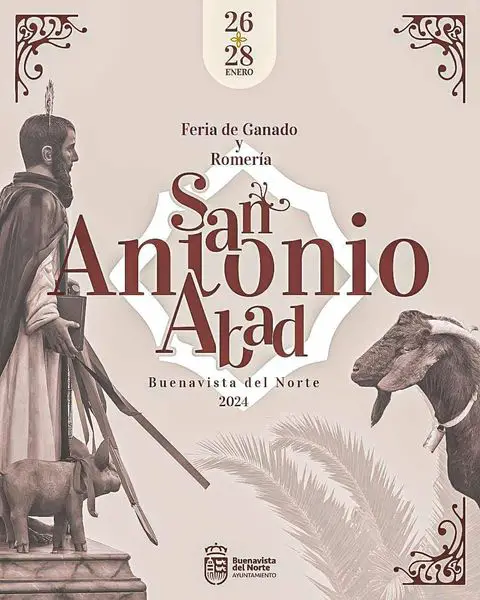 Fiesta de San Antonio Abad 2024 en Buenavista del Norte