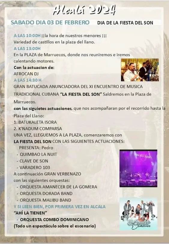 Fiestas de la Virgen de Candelaria en Alcalá 2024 Guía de Isora