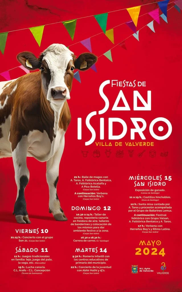 Fiestas en honor a San Isidro Valverde 2024