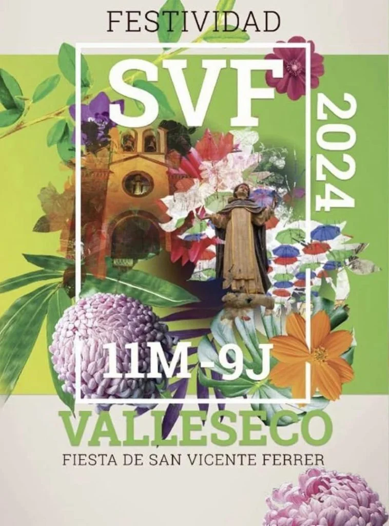 Fiestas de San Vicente Ferrer en Valleseco 2024
