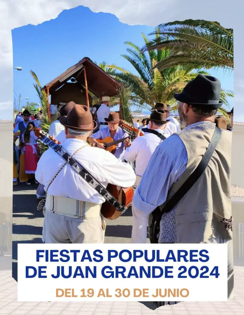 Programación de actividades Fiestas Populares de Juan Grande 2024