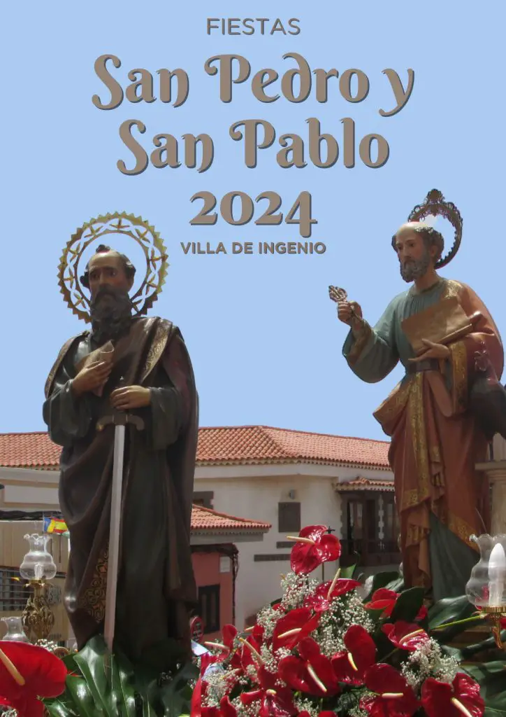 Programación de Fiestas San Pedro y San Pablo en Ingenio 2024