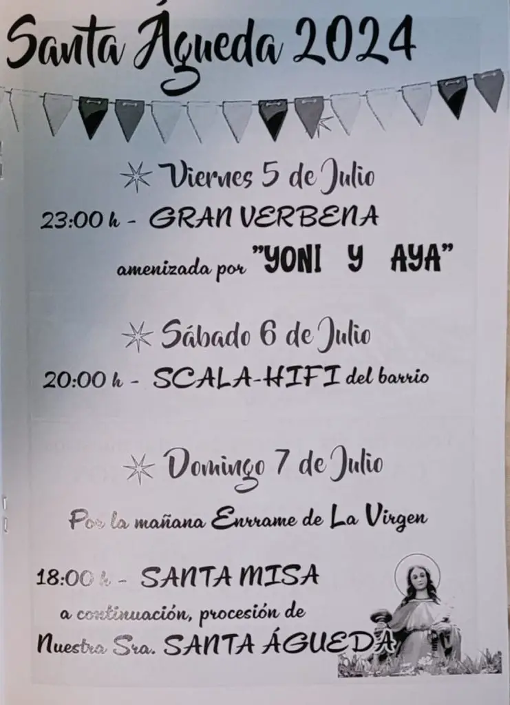 Fiestas Santa Águeda 2024