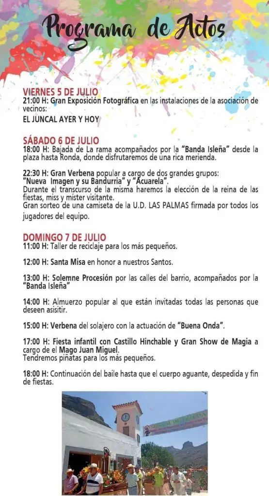 Fiestas de Santa Teresita y San Martín de Porres