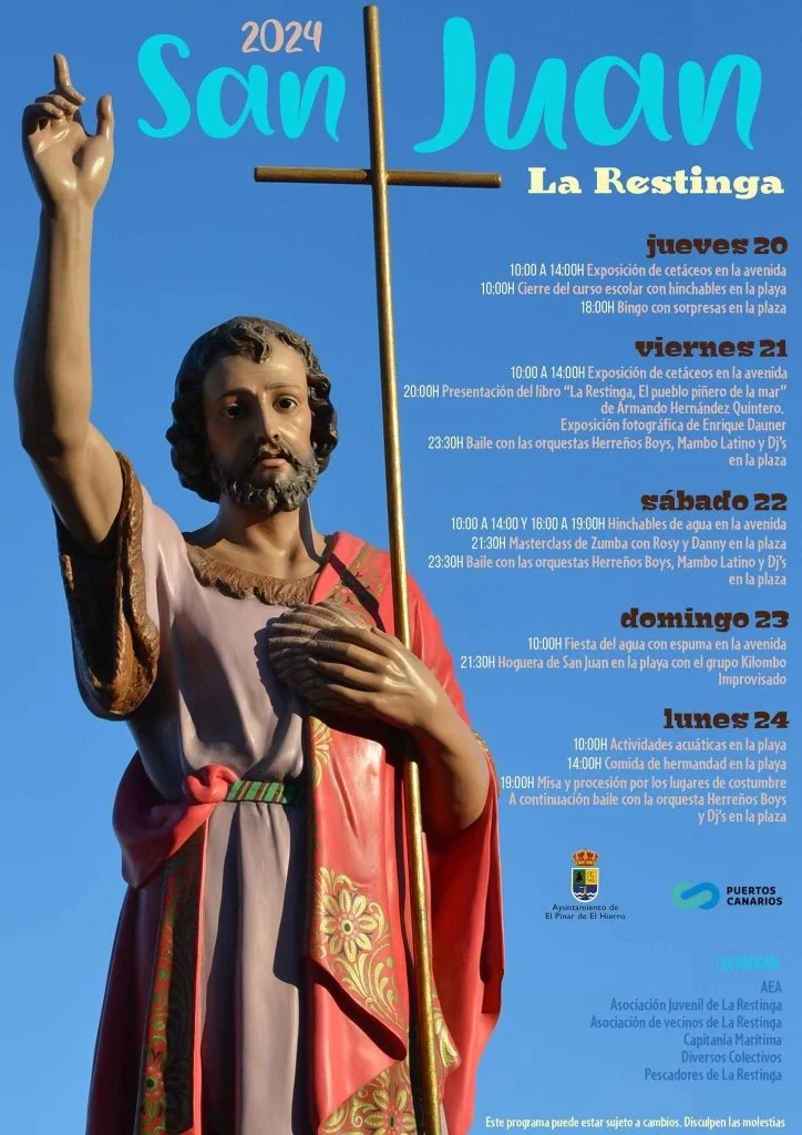 Fiestas de San Juan Bautista en La Restinga 2024 El Pinar