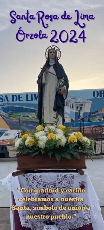 Eventos y Actividades de las Fiestas Patronales Santa Rosa de Lima en Órzola 2024